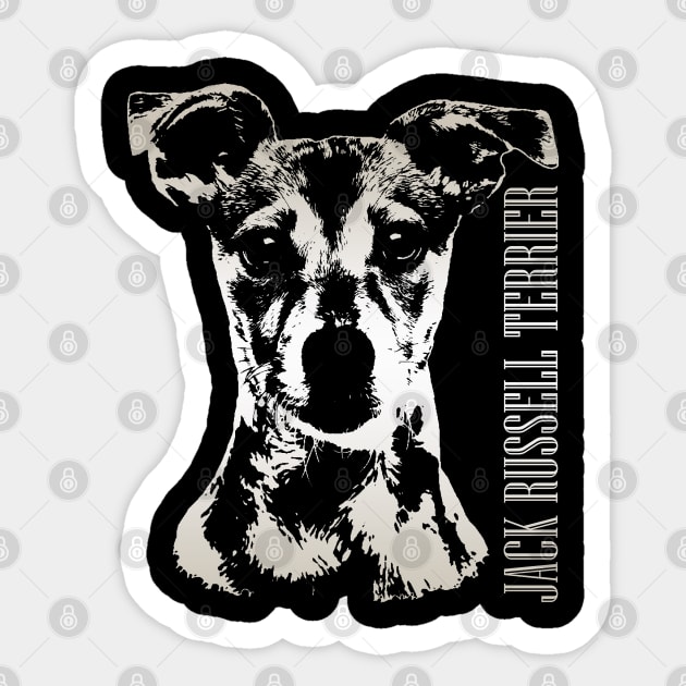 Jack Russell Terrier Sticker by Nartissima